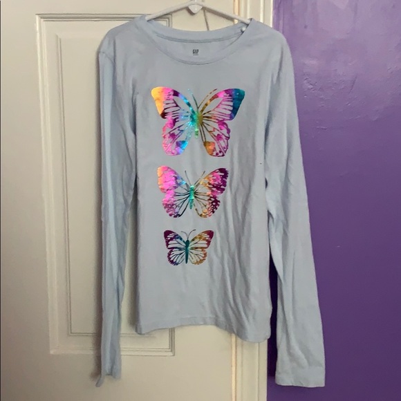 Gap butterfly T shirt - Picture 1 of 2